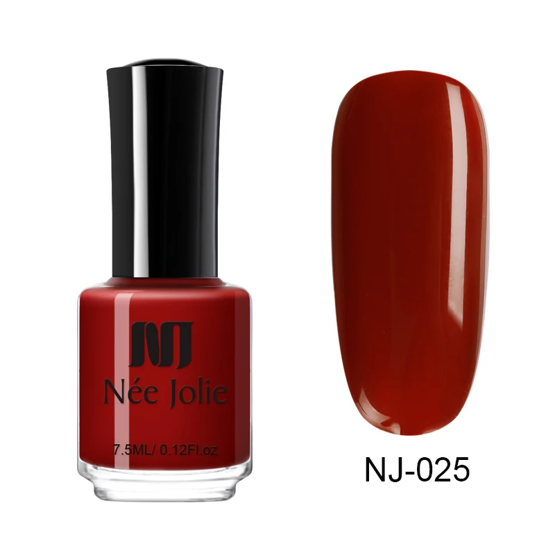 7.5ml NJ025 NEE JOLIE 7,5 мл матовый лак для ногтей эффект ногтей цветной лак для ногтей маникюр Быстросохнущий лак для ногтей лак для пальцев - Цвет: 7.5ml NJ025