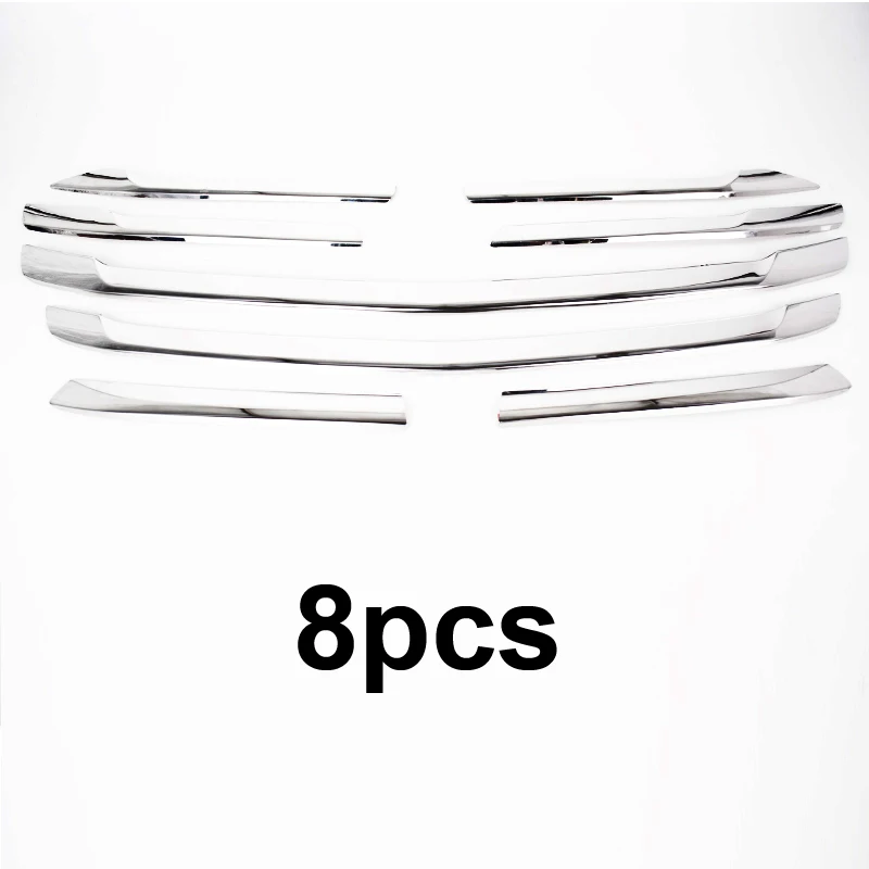 

6/8pcs for mazda CX-4 2016-2018 front grille Stainless steel Decorative strip
