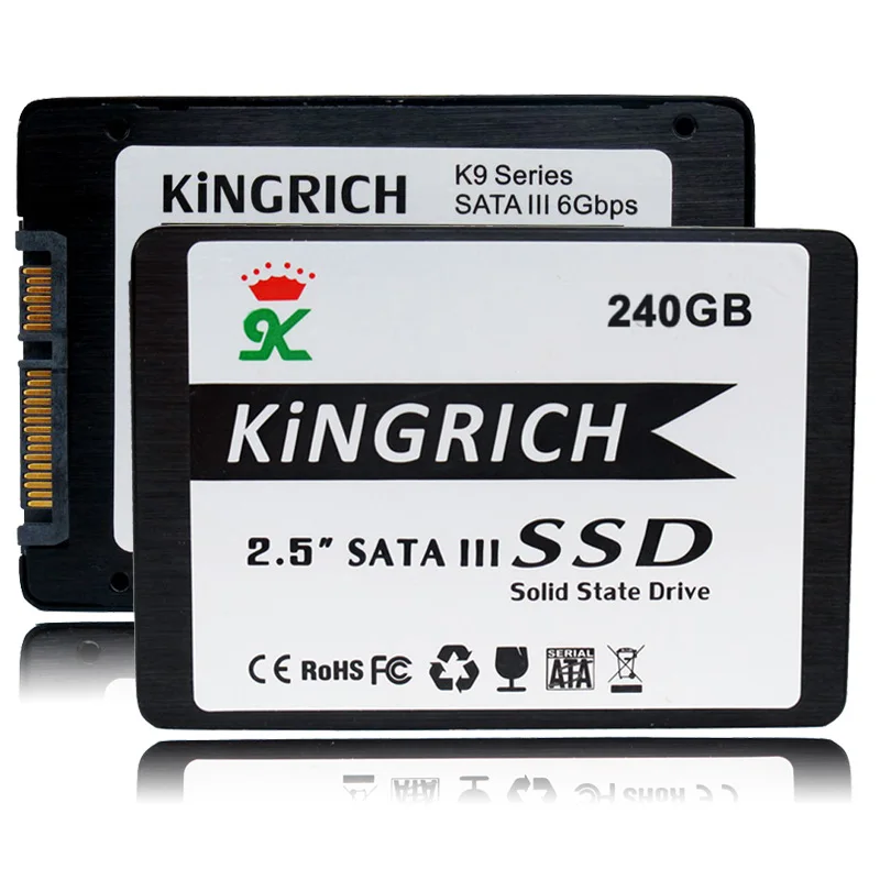 Новый Kingrich 2.5 &quotФлеш ПАМЯТЬ ТИПА SLC SSD 256 ГБ SATA3 Твердотельный Накопитель с lnternal