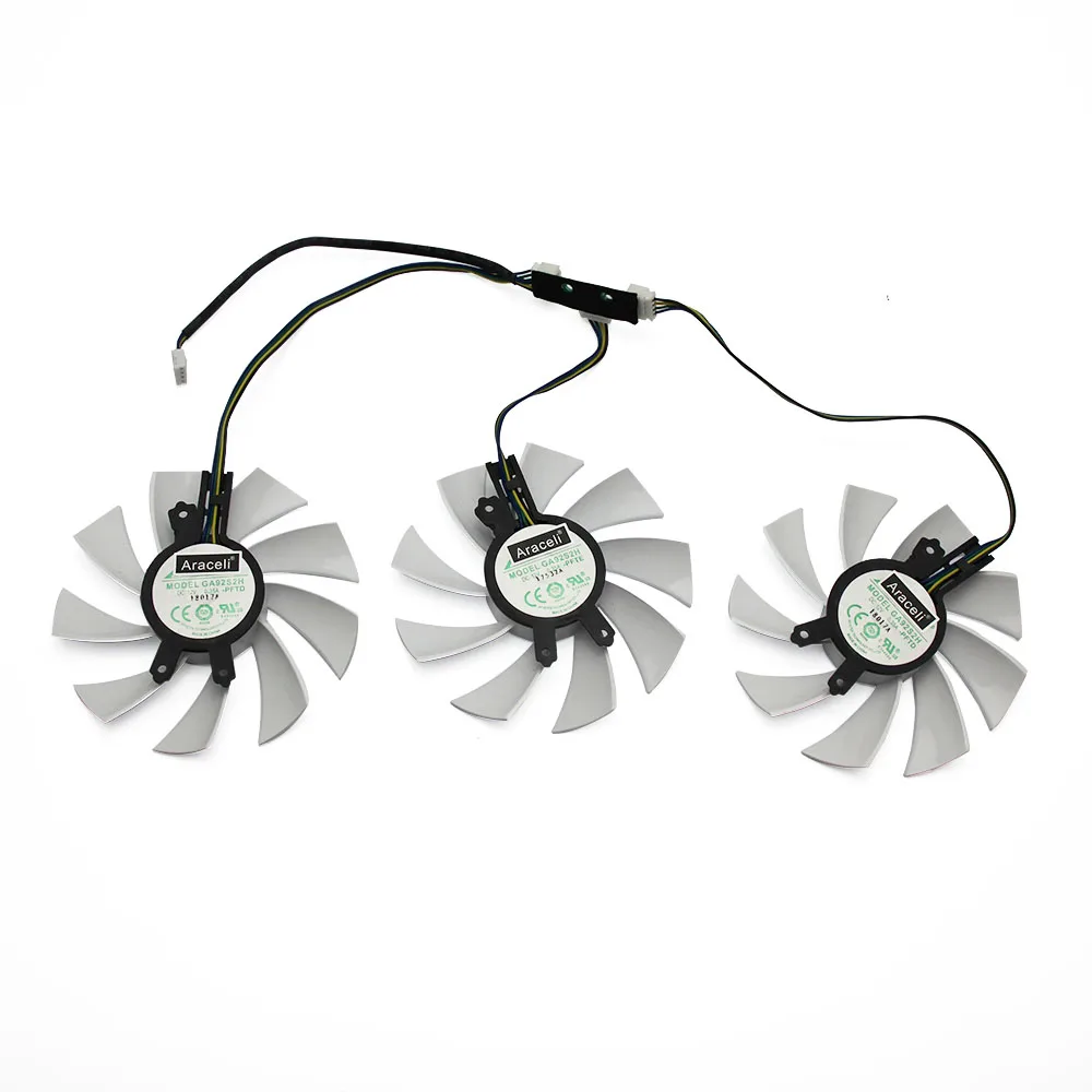 Вентилятор Системы Охлаждения видеокарты для KFA2 Galax GeForce GTX 1060 1070 1070Ti 1080 1080Ti |