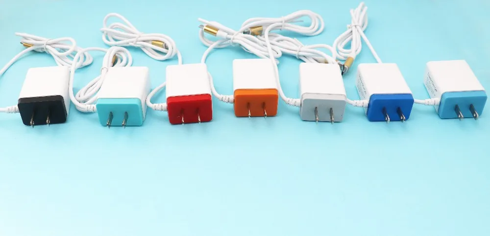 Сетевое зарядное устройство с двумя USB-портами 5 В 100 А кабелем для Samsung iphone ipad huawei |