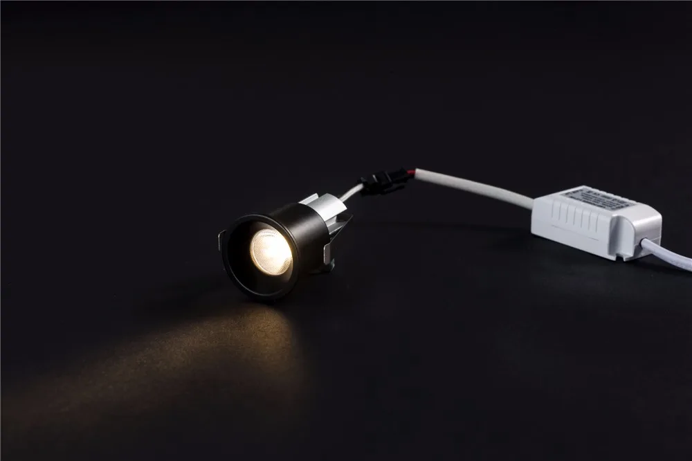 3 Вт светодиодные светильники светодиодные встраиваемые шкаф Focos Led Techo мини-точечный светодиодный Encastrable плафон 28 мм включает DC12/AC220V драйвер
