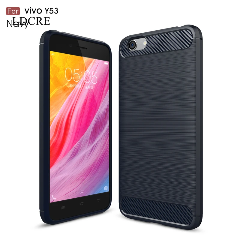 Чехол для BBK Vivo Y53 силиконовый резиновый мягкий чехол Coque Fundas телефона LDCRE |