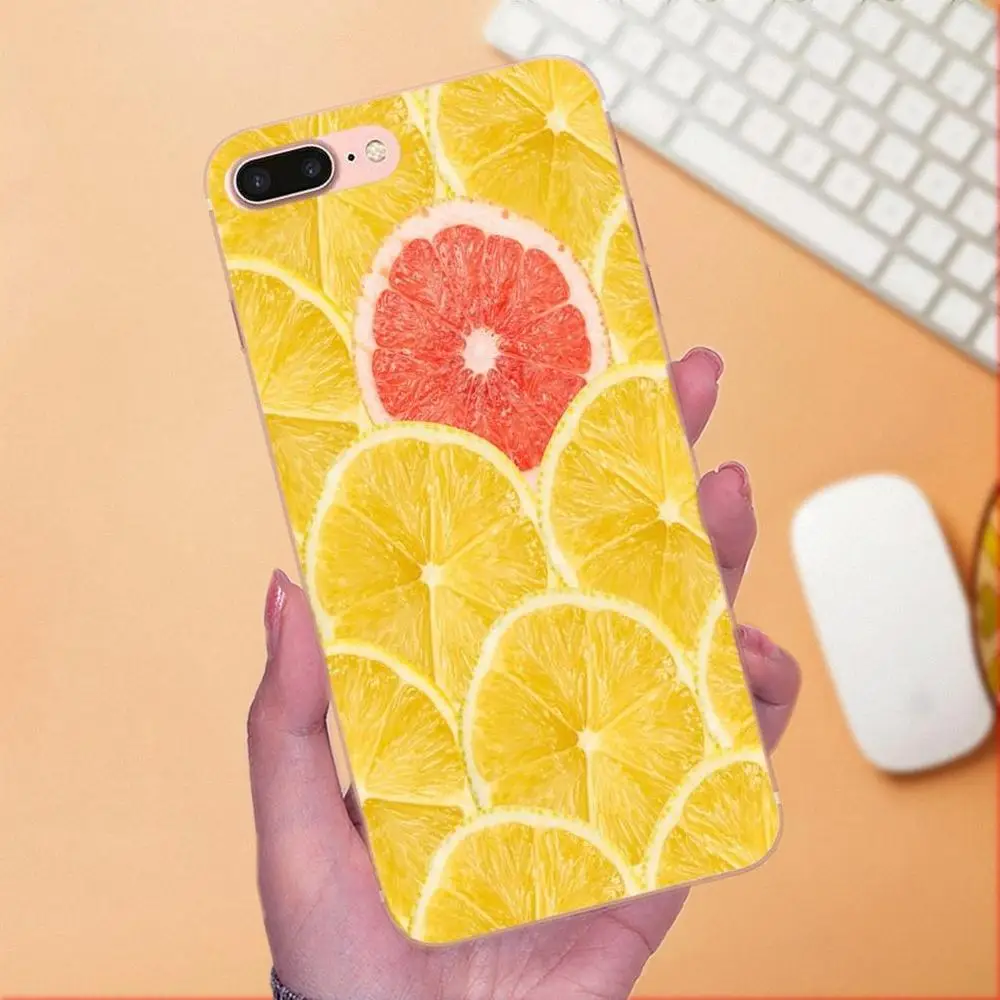 Прекрасный клубничный личи вишня киви Фрукты для Huawei Mate 7 8 9 10 20 P8 P9 P10 P20 P30 Lite Plus Pro