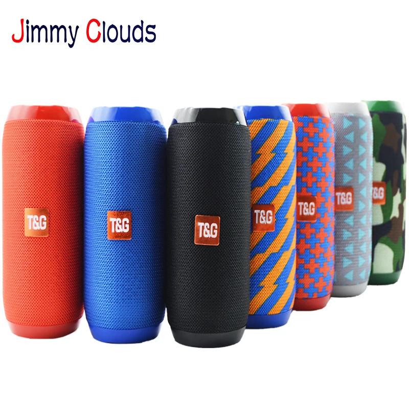 JIMMY CLOUDS 10 Вт Мини карта памяти TF FM радио громкоговоритель портативный для улицы