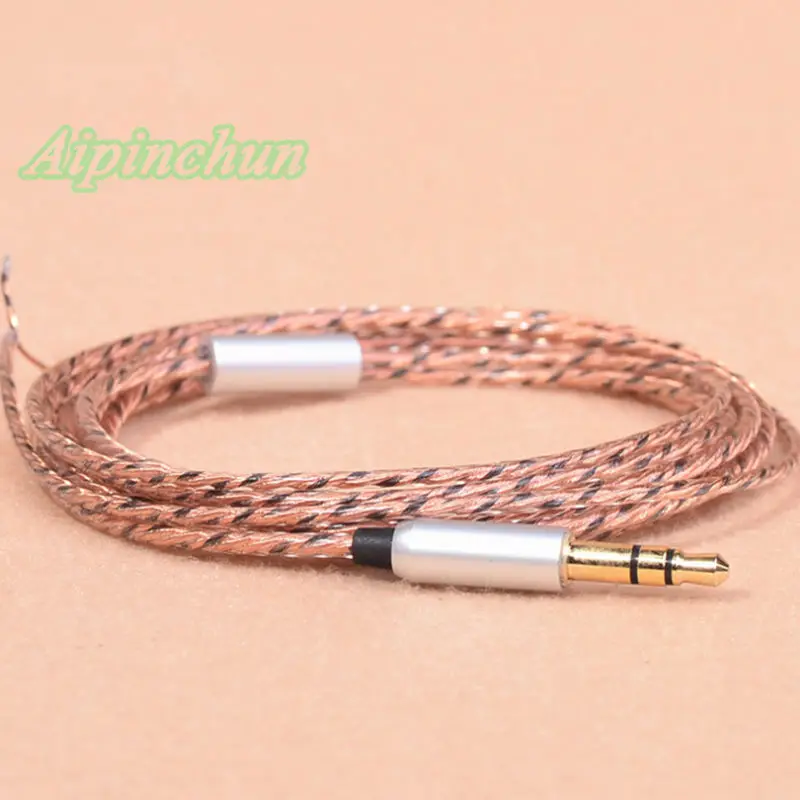 

Aipinchun 3.5mm 3-Pole Jack DIY Earphone Audio Cable Repair Replacement Headphone 40 Core Wire Cord Nice for In-Ear Bass AA0230