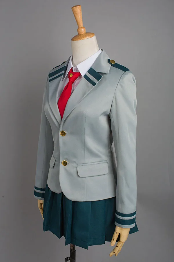 Boku без герой Косплэй Asui цую Yaoyorozu Момо школьная Униформа мой Академии Ochaco Uraraka haku