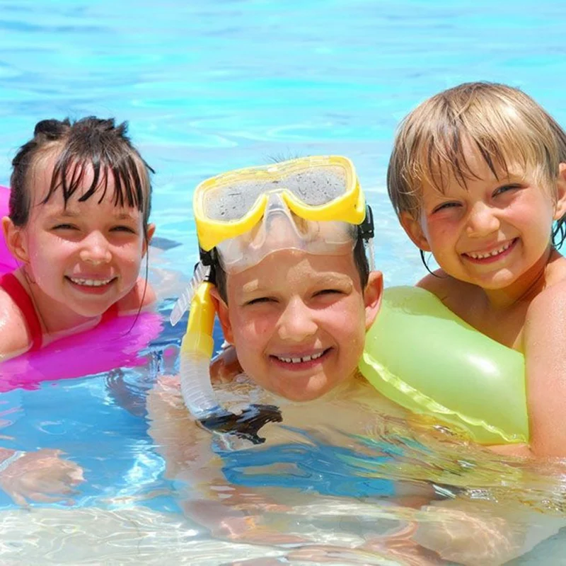 

Professional kids Underwater Anti fog Scuba Diving Mask Silicone Swimming Fishing Pool Equipment Snorkel Glasses Set
