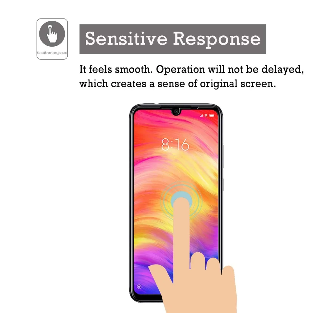 2-Pack премиум стекло на Redmi Note 7 pro для редми ноут 7 защитное стекло для сяоми редми ноут 7 про редми ноут 8 про редми ноут 8 стекло Redmi Note 7 Redmi Note 8 Защитная стекло