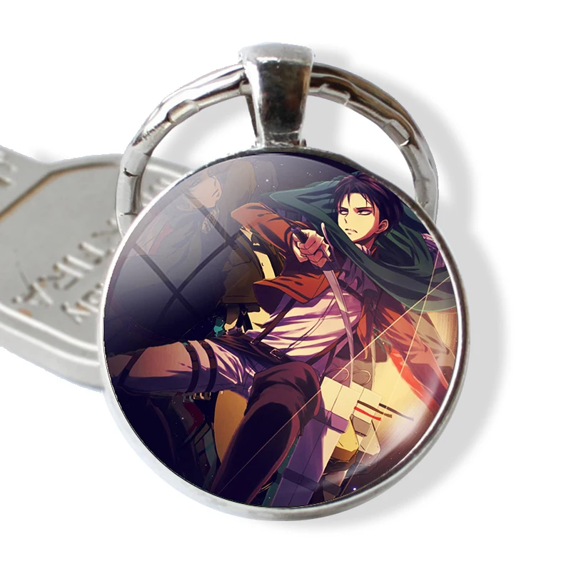 Брелок для ключей из аниме атака на Титанов|attack on titan keychain|keychain keyringkey holder |