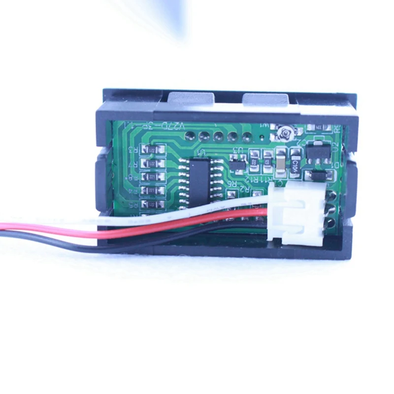 DC Вольтметр постоянного тока 0 99.9 В светодиодный цифровой Дисплей вольт