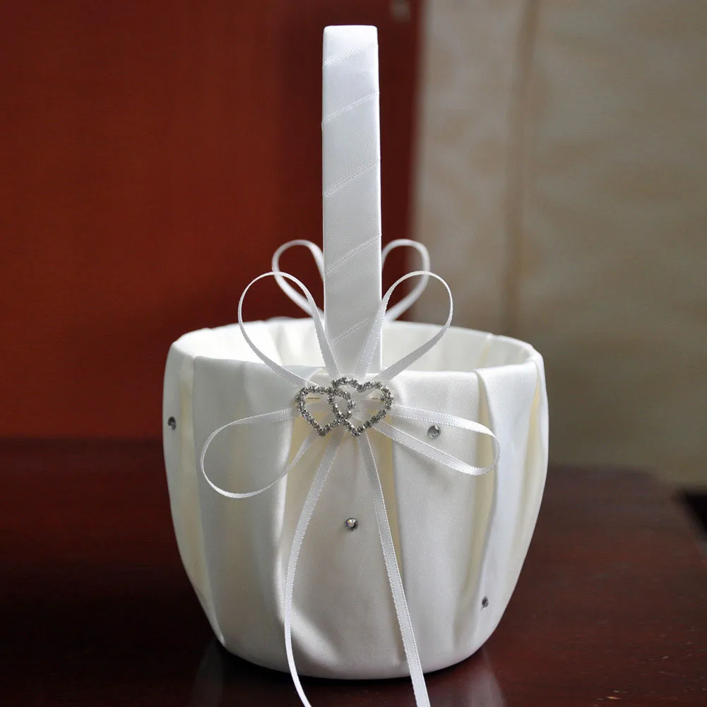 Свадебная корзина FWedding Basket Цветочница Корзина для церемонии свадебное украшение