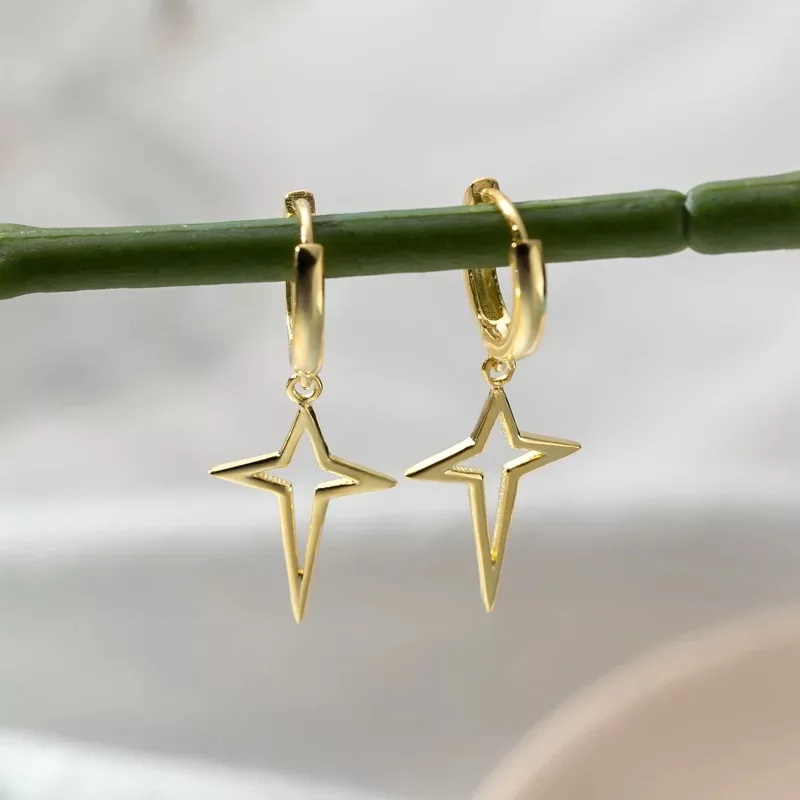 Серьги из стерлингового серебра 925 пробы модные популярные Короткие серьги капли