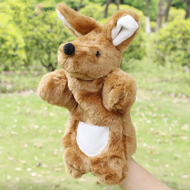 Плюшевые куклы для рук плюшевый мишка овечка пони лошадь ручная кукла Fantoche