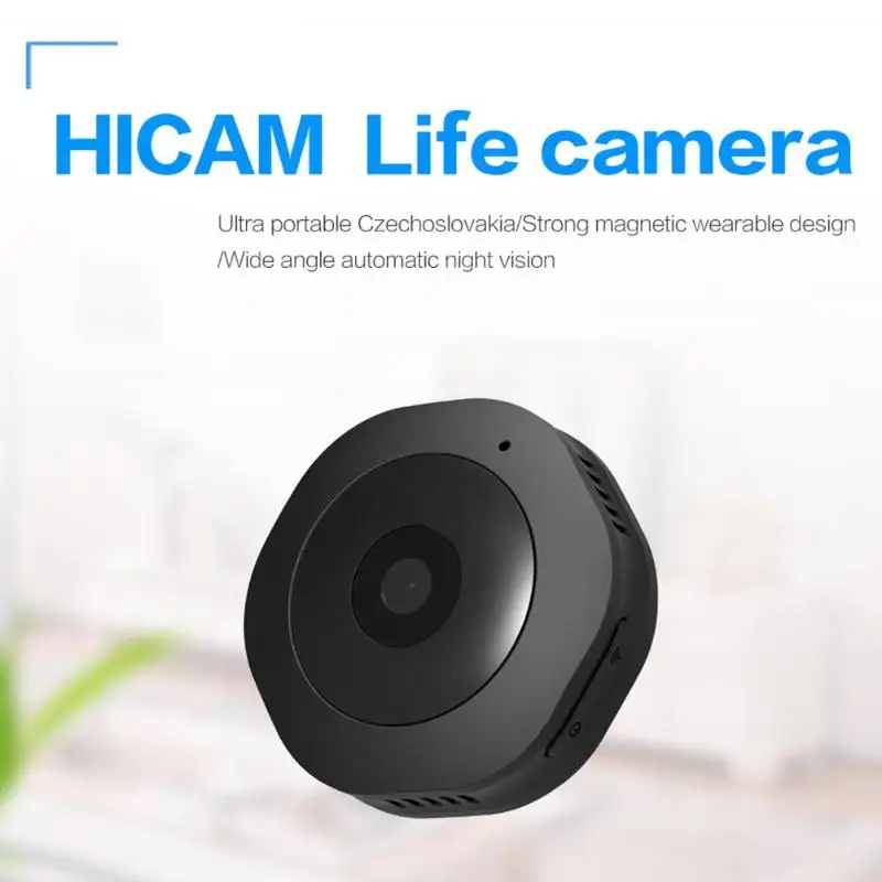 H6 DV WiFi мини-камера 1080P с функцией ночного видения, обнаружение движения, видеокамера, диктофон, мини-камера, беспроводная IP микро камера