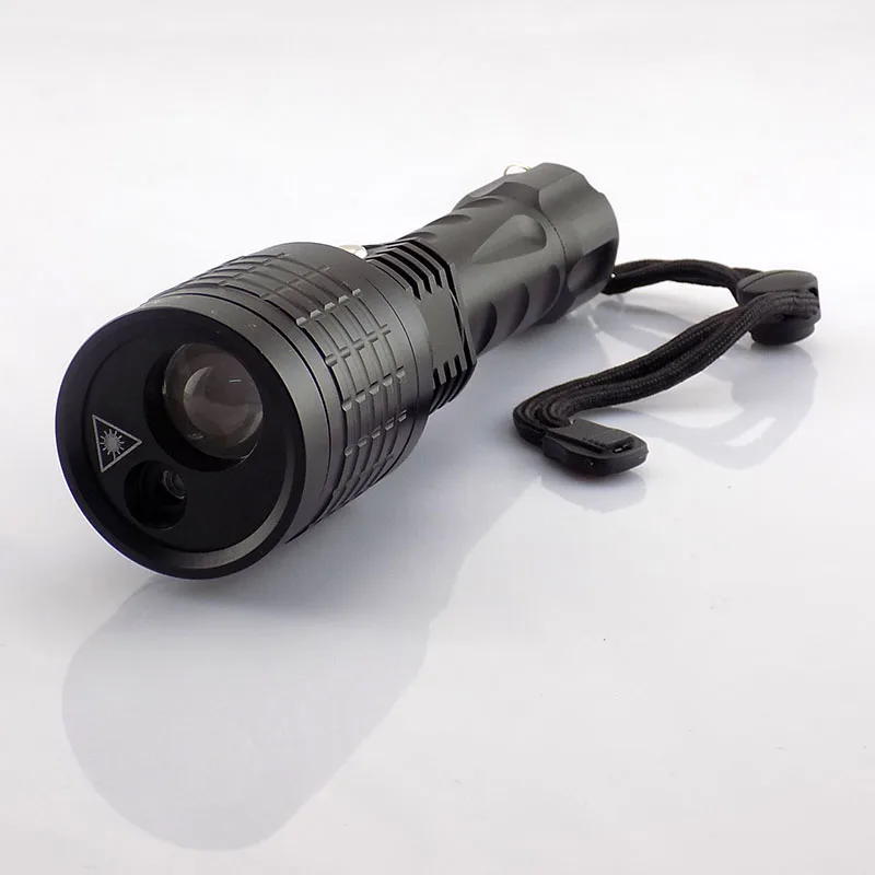 2 в 1 светодиодная вспышка светильник Поиск Светодиодный вспышки с Зеленая