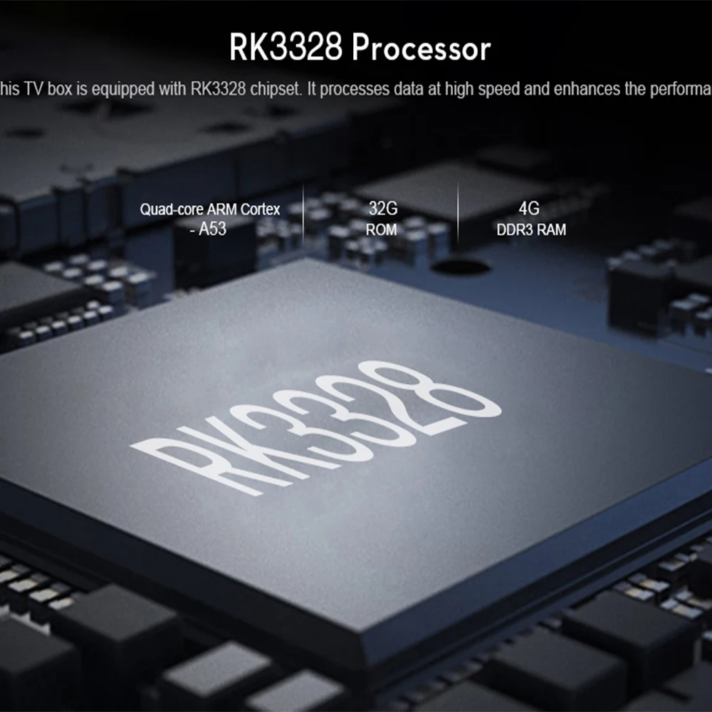 Tanix TX28 ТВ коробка RK3328 Andriod 7 1 4 Гб Оперативная память 32 GB Встроенная 2 4G 5G