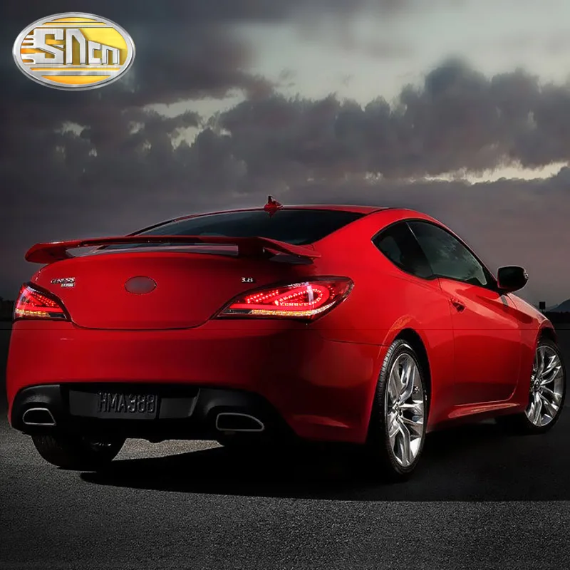 Автомобильный Стайлинг задние фары для Hyundai Rohens Coupe светодиодные Противотуманные