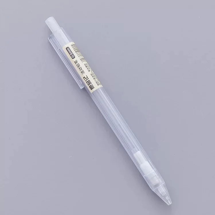 0.5mm Механические PencilsTransparent стержень автоматический карандаш 0,5/0,7 мм Творческий Простой гексагональной активными карандаш для Начальная школа студентов - Цвет: 0.5mm