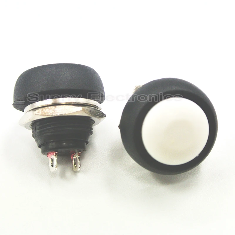 1 шт. мини красный синий зеленый желтый белый черный круглый переключатель 12 мм