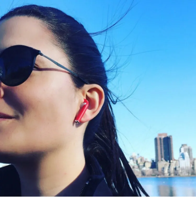 Для AirPods Skins стикеры беспроводные наушники Кожа Наклейка Защитные обертывания Виниловая крышка водонепроницаемый стикер s