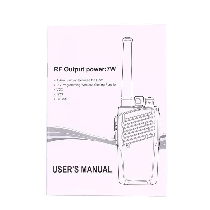 JJCC JC 510 3 Вт 50 шт. портативная рация 16 каналов UHF VHF двухдиапазонное радио VOX Handy