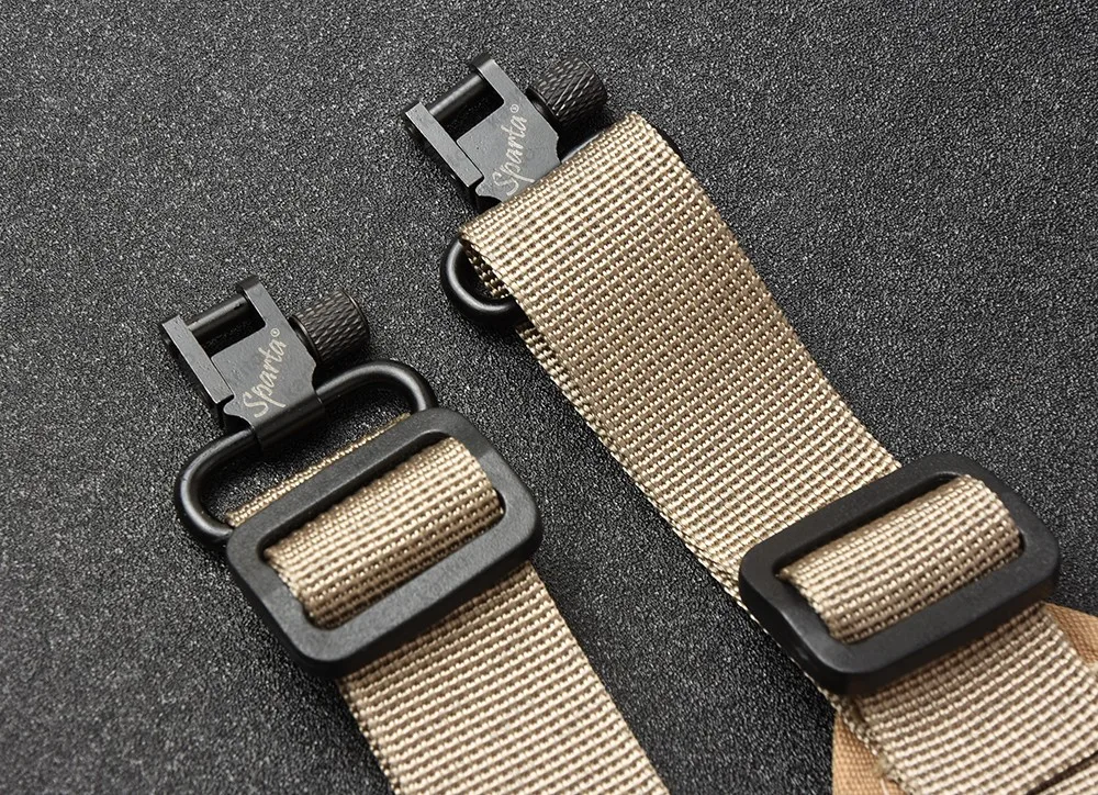 Буфер для быстрой переноски регулировка одной рукой QD Swivels Gun Sling TAN R8420|qd swivel|rail