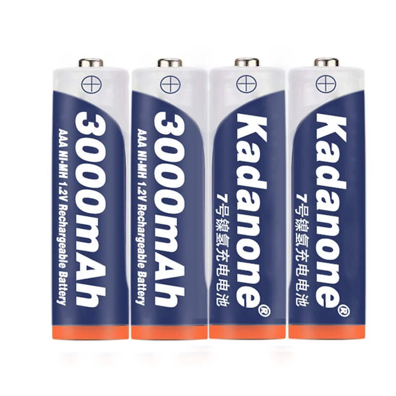 4 20 шт./лот новый бренд AAA батарея 3000mah 1 2 v Ni MH аккумуляторная для дистанционного