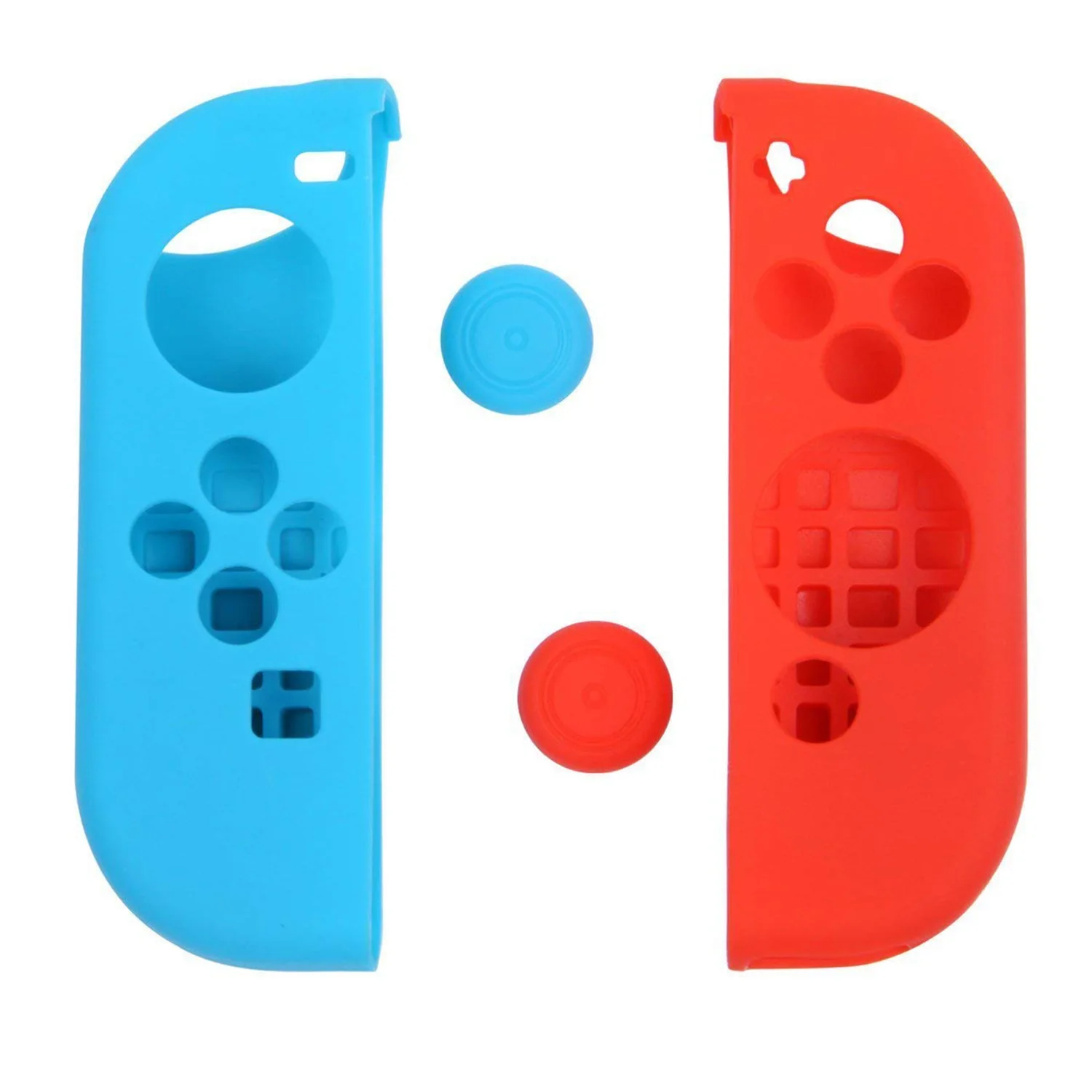 Гелевые накладки с колпачками для захвата большого пальца Nintendo Switch Joy Con|Запасные
