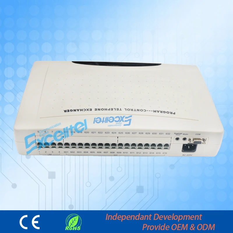 Гибридная система CP832 с 4 PSTN 16 расширениями для отеля PBX|pstn| |