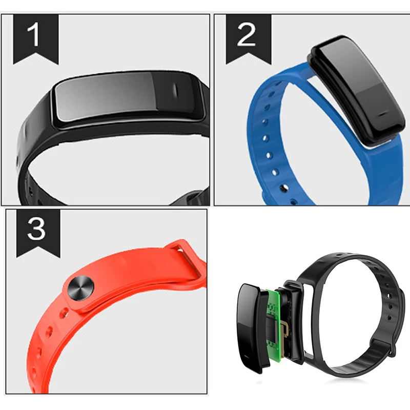 Bluetooth Smart Band Приборы для измерения артериального давления и сердечного ритма