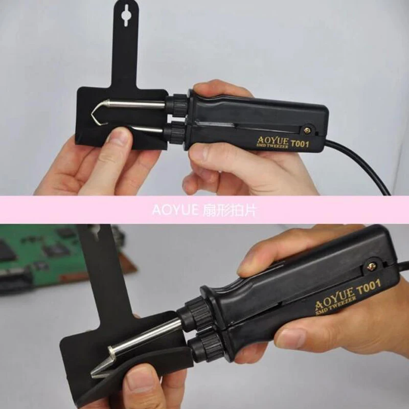 Паяльная станция Aoyue 950 SMD с горячим пинцетом паяльная воздухом 220 В | Инструменты