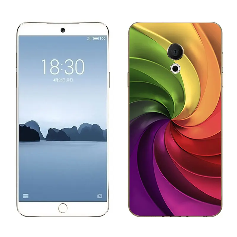 Прозрачный тонкий мягкий чехол из ТПУ для Meizu 15 Lite M15 диагональ 5 46 дюйма защитный с