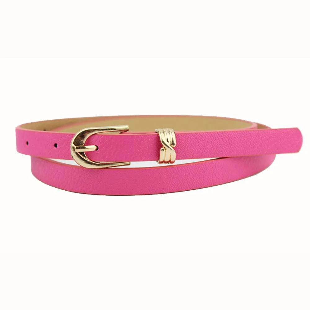 Женский ремень из натуральной кожи новый модный в стиле панк с пряжкой и