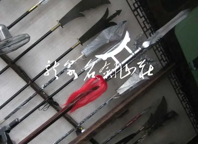 S2523 THREE KINGDOMS GENERAL LU BU Однорычажный топор копье FLAYER POLE ARM 79&quot|arm|arm 7 |