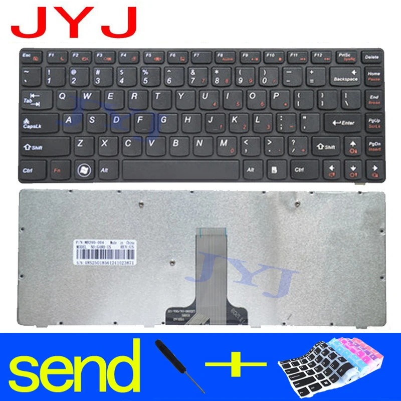 Новинка 100% клавиатура для ноутбука LENOVO G405G G480 G485 Z380 Z480 Z485 G410 G490 G400 G405 отправьте