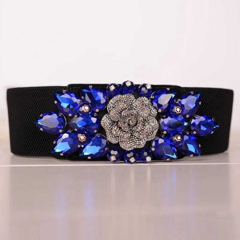 Высококачественный пояс из спандекса с бриллиантами для невесты