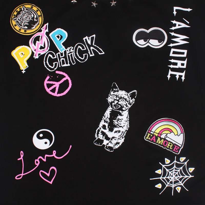 GLO STORY футболка женские летние топы 2018 с коротким рукавом и круглым вырезом