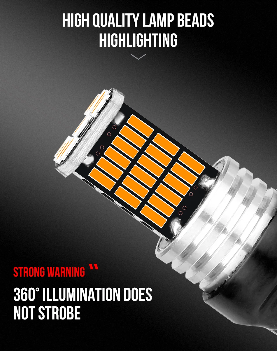4014 45SMD T20 7443 7440 W21W WY21W светодиодный W21/5 W Автомобильные фары стоп-сигнал для поворота лампа задние фары люсис привело para Авто 12V hlxg 2 шт