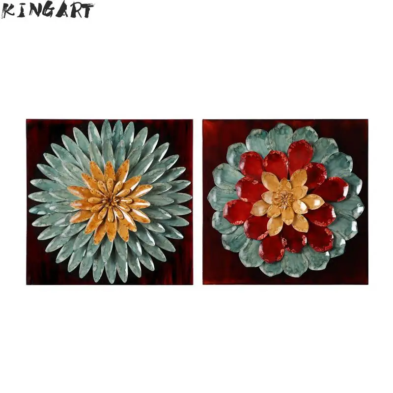 Металлическая настенная художественная железная живопись 3D картина