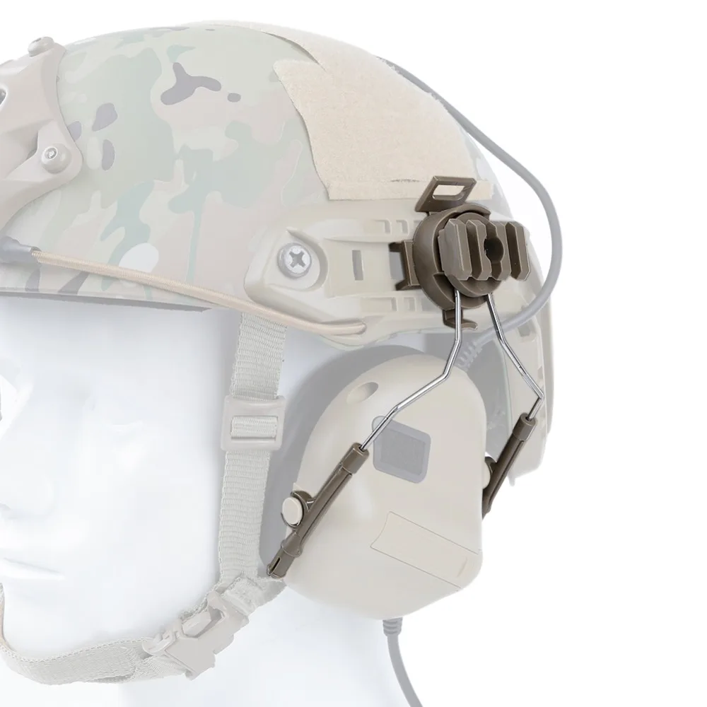 Быстрый Шлем рельсовый адаптер Набор гарнитура COMTAC Ops-Core ARC Rail кронштейн для C1 C2 C4 страйкбол Пейнтбол шлем FMA аксессуары