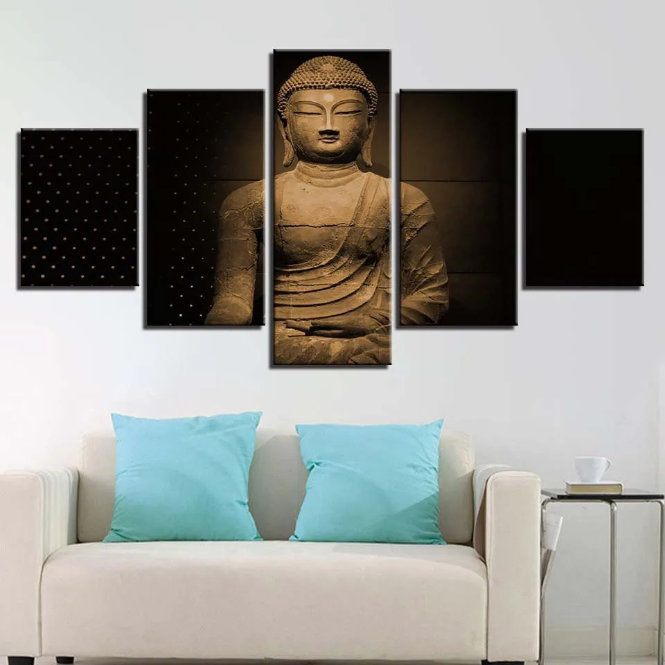 Цветные картины постеры настенные художественные 5 панелей современные большие