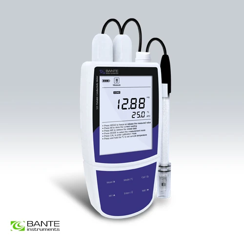 

Genuine Brand Professional Portable Conductivity Salinity tester METER Water Quality Analyzer USB ATC