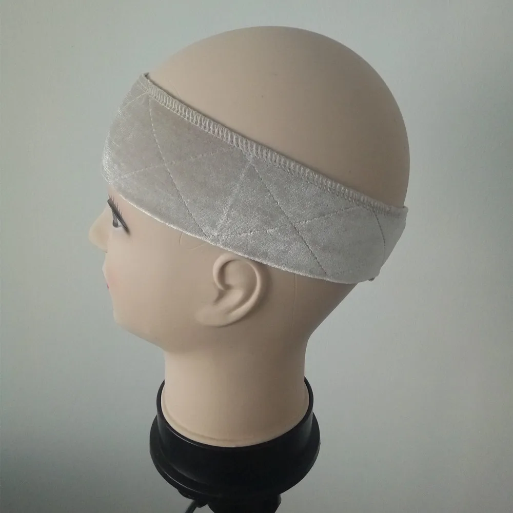 Новый способ шитья парика с мягкой бархатной повязкой на голову черного