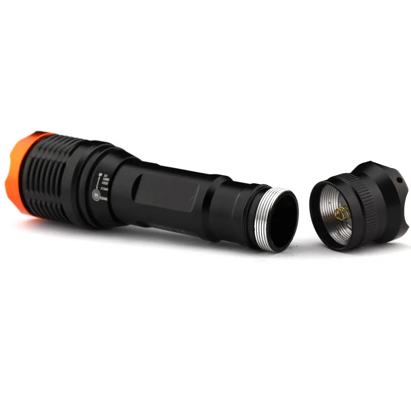 Портативный XM L T6 1800 лм Zoom 5 Режим фонарик 18650 зарядное устройство|5 mode flashlight|torch