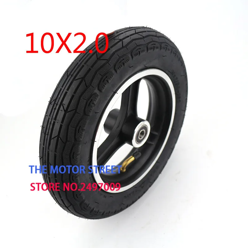 good quality 10x2 inner and outer tire aluminum rims hub for 10inch electric scooter balancing car wheel ATV Quad Go Kart | Автомобили и
