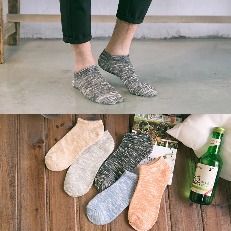 TWTZQ 5 пара/лот в национальном стиле новые носки Harajuku Мужские Винтажные короткие Meias Повседневные Носки мужские модные мужские носки 3WZ404