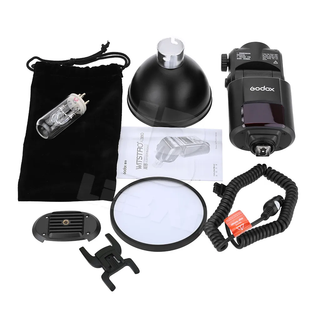 Godox Witstro AD-360 AD360 High Power External Portable Flash Light Speedlite + PB960 Battery Pack Black | Электроника