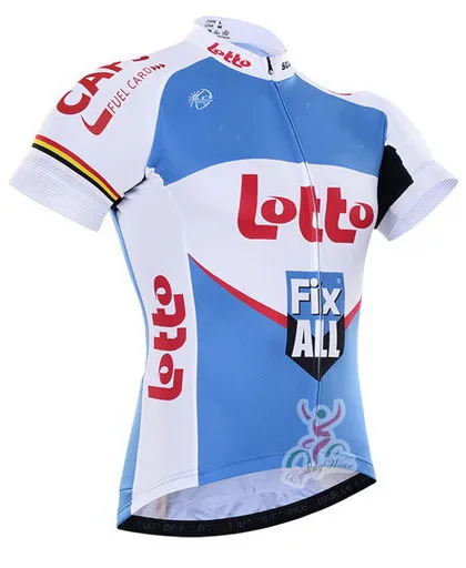 

2016 LOTTO SOUDAL FIX ALL Team Men's Only Cycling Jersey Short Sleeve Bicycle Clothing Riding Bike Ropa Ciclismo