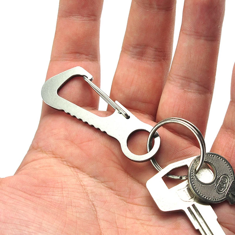 Умный брелок ключница из нержавеющей стали металлический держатель для ключей